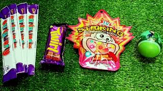 yummy satisfying food snacks opening surprise egg Cadbury twirl striking popping candy [upl. by Donni]