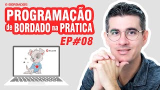 Programando Matriz de Bordado na Prática  Episódio 08  Curso Wilcom  EBordados [upl. by Aivlis306]