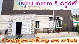 Direct Owner  Independent House for sale in Nizampet Hyderabad  120 Sqyds houseforsale [upl. by Ylrebmek]