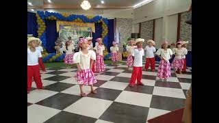 Paruparong Bukid Folk Dance presented by Grade 1 [upl. by Quill270]