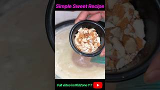 😋Easy and Healthy Sweet Recipe shorts [upl. by Eelrebmik]