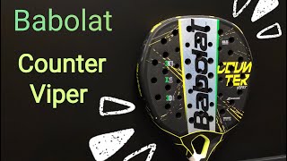 Babolat counter Viper  review y sensaciones [upl. by Lerraf692]