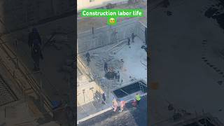 Construction labor life🥹❤️🇦🇪shots ytshorts rajudubaiwala airconditioner shots [upl. by Shank]