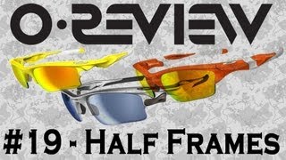 Oakley Reviews Episode 19 Half Frames Half  Flak  Fast Jackets [upl. by Eriha574]