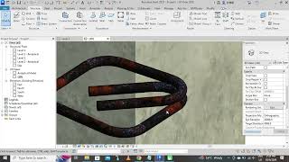 Inserting rebars in column by using REVIT 2023 [upl. by Lussier994]