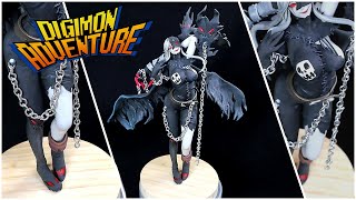 Digimon Adventures quotLadydevimonquot clay figure making tutorial [upl. by Devonne]