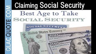 Best Age to Claim Social Security Benefits [upl. by Olra887]