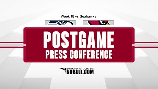 LIVE James Conner Postgame Press Conference  Seahawks vs Cardinals [upl. by Nnazus]