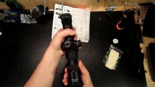 Barska 14x28 Scope Unboxing [upl. by Llirred860]