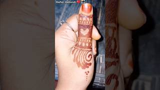 Mafaz mehandi ♥️ Unnal unnal vaada [upl. by Alleunamme]