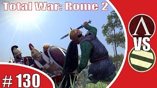 Total War Rome 2 Online Battle DeutschGerman Sparta gegen Galatien  130 [upl. by Yatnuhs]