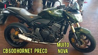 CB 600 HORNET 2011 PREÇO EXCLUSIVA MOTOS DIVINOPOLIS [upl. by Hsima423]