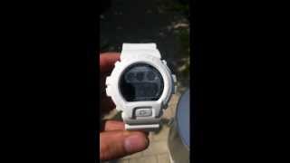 custom Dw6900nb7 Gshock white matte edition [upl. by Darin]