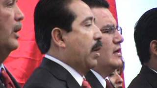 HIMNO NACIONAL INTERPRETADO POR LA ORQUESTA DE CHALCOMPG [upl. by Nyleak]