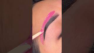 Eyebrow waxing tutorial 😮shorts brows waxing subscribe ♥️ [upl. by Sivel]