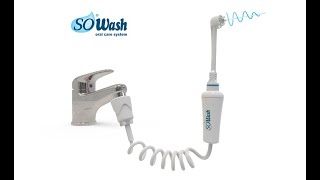 Irrigador bucal para la higiene dental SoWash  Español  version [upl. by Vevay]