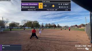 Hoosier Shockers  Riveters raines 20241102 [upl. by Znarf]