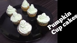 PUMPKIN CUPCAKES  Cupcake Recipe [upl. by Utir]