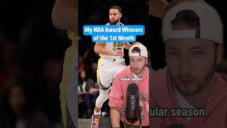 The NBA’s 1st Month Awards 🏆 [upl. by Einolem943]