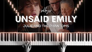 Unsaid Emily Julie and the Phantoms Piano Cover  Sheet [upl. by Nahtaj]