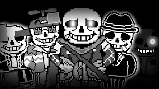 Unofficial Ink Sans Fight Phase 4 Full [upl. by Airak815]