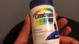 CENTRUM MULTIVITAMIN REVIEW [upl. by Liuka]