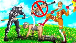 Fortnite ITA  NO WEAPON CHALLENGE IMPOSSIBILE [upl. by Euqinehs]