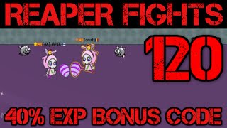 EvoWorldio FlyOrDieio Reaper Fights Ep120 👉 40 EXP BONUS CODE 👉 BOSS KILL [upl. by Conlon]