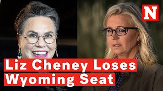 Liz Cheney Loses Wyoming House Primary To TrumpBacked Harriet Hageman [upl. by Nidnarb]