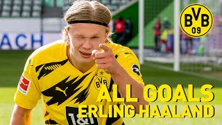 Erling Haaland All 86 goals for Borussia Dortmund [upl. by Tymes]