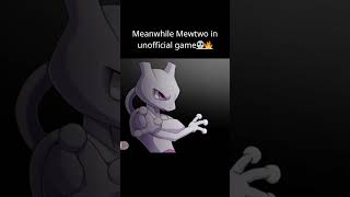 Mewtwo in ripoff game so fire 🔥pokemon shorts [upl. by Nylarat]