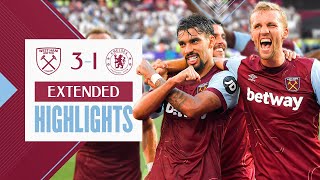 Extended Highlights  Derby Day Delight  West Ham 31 Chelsea  Premier League [upl. by Nicholle]