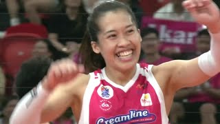 Bernadeth Pons EXPLODES for Creamline vs Akari 💥  2024 PVL REINFORCED CONFERENCE FINALS [upl. by Enyrb]