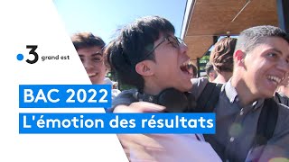 Bac 2022  les lycéens survoltés devant les résultats [upl. by Delsman729]