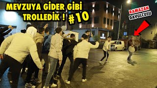 TOPLUCA İNSANLARIN ÜSTÜNE KOŞMA ŞAKASI İLE TROLLEDİK 10  Ramazan [upl. by Ailito65]