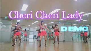 Cheri Cheri Lady remix 2024데모영상쉐리쉐리 레이디라인댄스디스코음악안산라인댄스 [upl. by Adnima]