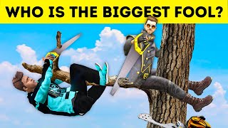 Franklin or Alok Who Is The Biggest Fool  Riddle Challenge In GTA 5 [upl. by Eniawd]