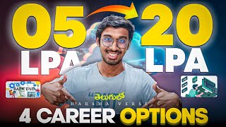 Top 4 High Paying Jobs As a Software Engineer🔥  In Telugu [upl. by Naloc]