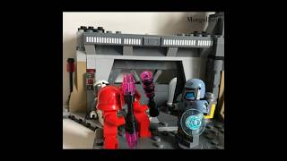 Paz Vizsla VS Praetorian Guards  starwars legostopmotion pazvizsla [upl. by Edahs554]