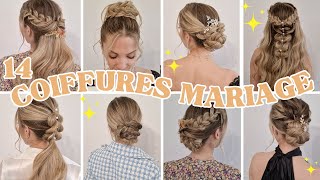 ♡ TUTO COIFFURE MARIAGE ♡ coiffure de fête FACILE et RAPIDE ♡ Coiffure pour aller à un mariage 2024 [upl. by Aubin128]