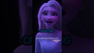 Elsas Magical Return Arendelles Ice Castle Transformed movieexplainedfrozen viralshort [upl. by Eillehs]