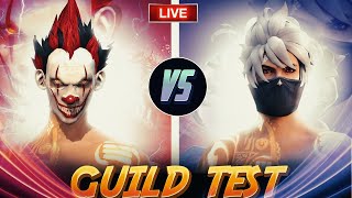 FINALY OL4 😲 HARDEST GUILD TEST 1 V 2 🤬👿 100 FAIR TESTING 🔥 NONSTOPLIVEAJJUBHAILIVE [upl. by Anavi]