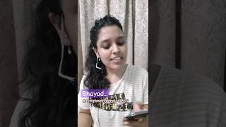 Shayad cover by Dimple  Love Aaj Kal [upl. by Nahtnanhoj928]