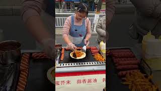 🥰 Unique street food 🥳 streetfood satisfying satisfyingvideo [upl. by Rikki]