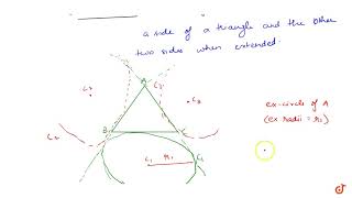 Escribed Circle [upl. by Niarfe573]