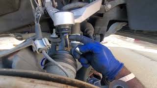 Rough Country Upper Control Arms Install 4 [upl. by Ashlie791]