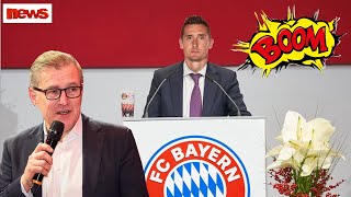 Live Amtseinführung von Miroslav Klose in Bayern [upl. by Nelak63]