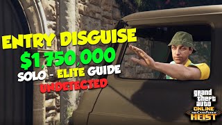 GTA Online Cayo Perico Heist Big Con Disguise SOLO Elite Challenge Stealth Guide  1763012 [upl. by Leonard]