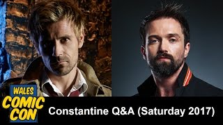 WCC 2017  Constantine Panel with Matt Ryan amp Emmett Scanlan Saturday [upl. by Novanod]