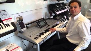 How to get a nice piano sound on Yamaha Tyros [upl. by Anawit]